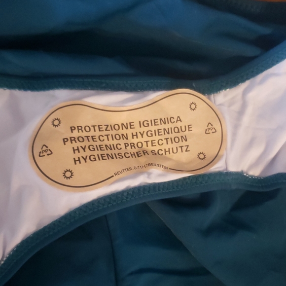 NWT Cupshe green one-piece swimsuit size medium - Picture 4 of 5